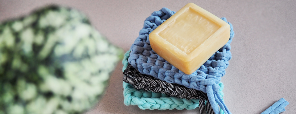DIY tricoter éponge tawashi ecolo