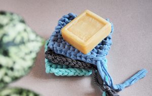 DIY tricoter éponge tawwashi